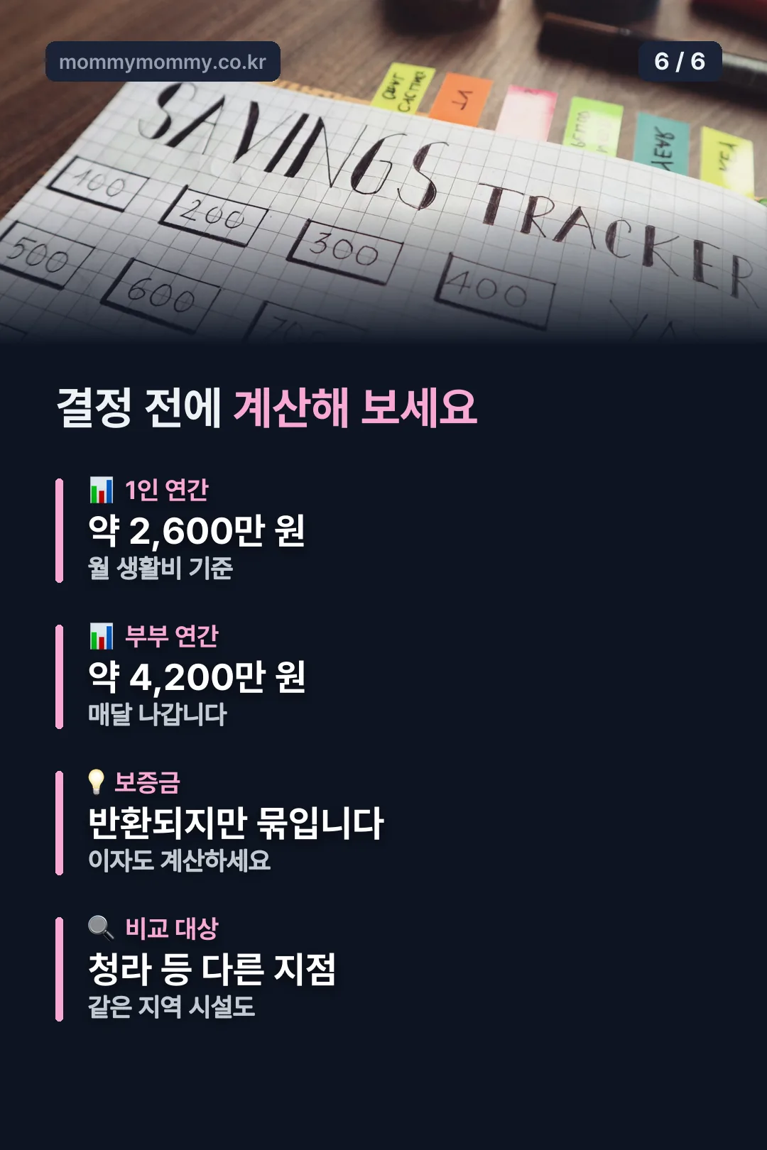 총비용 계산 기준